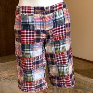 J. Crew Plaid City Shorts